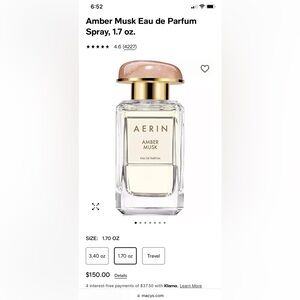 Aerin Amber Dusk Perfume